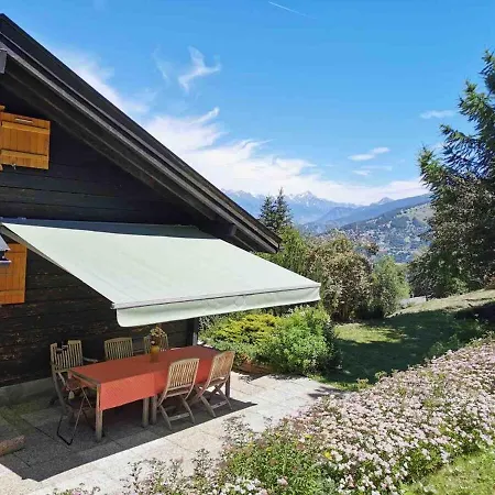 Σαλέ Cozy With View-peaceful Escape In Nendaz